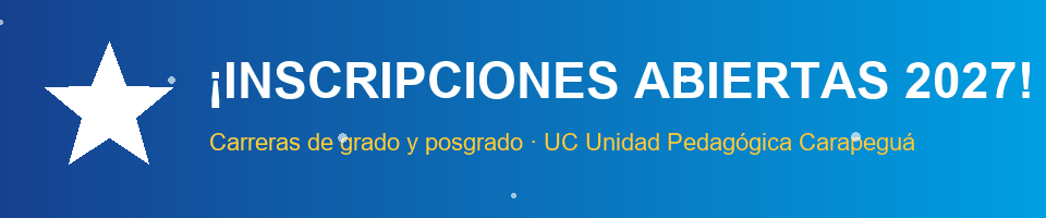 Inscripciones abiertas 2027